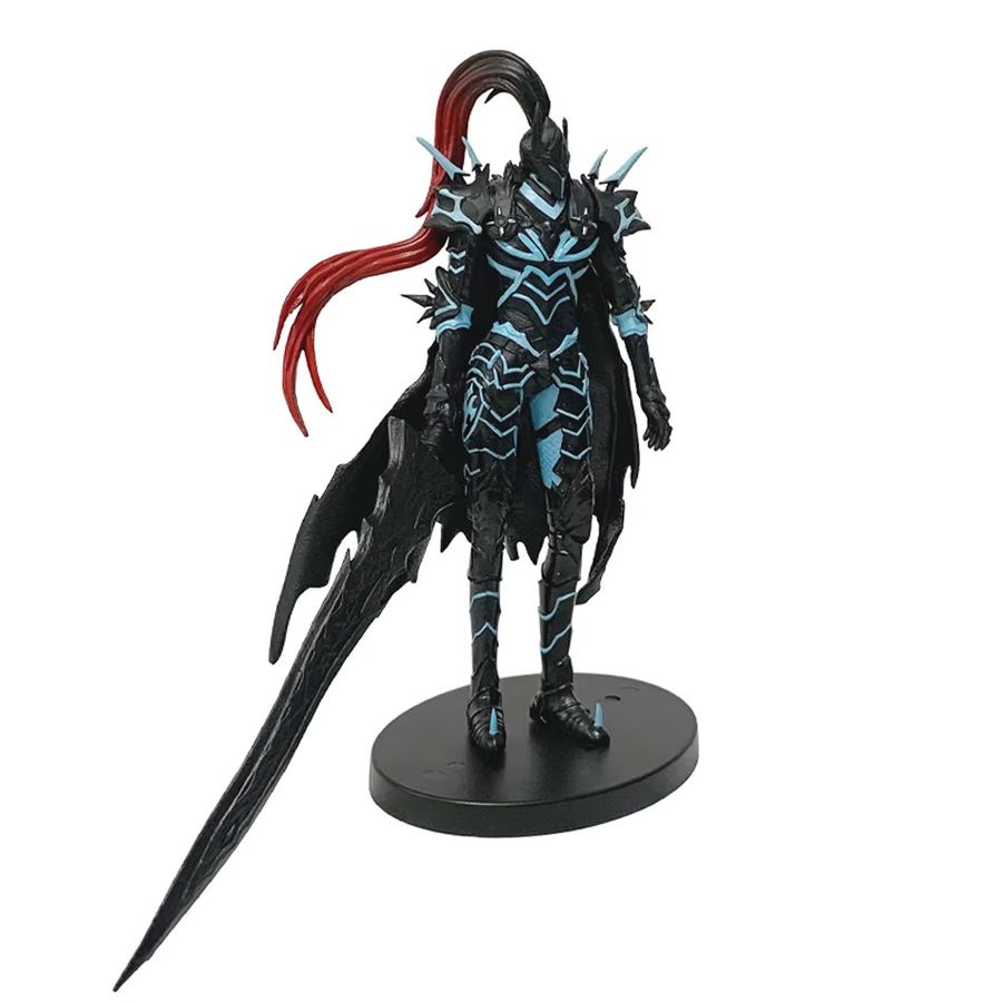 Solo Leveling Sung Jinwoo Actionfigur als Bloodred Knight Commander Modell in Schwarz - Bild 3