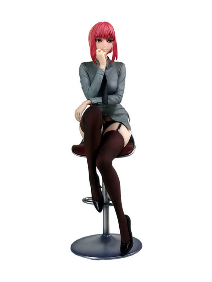 Manyuqing Chainsaw Man Makima, Anime-Figur, Kunststoff - Bild 4