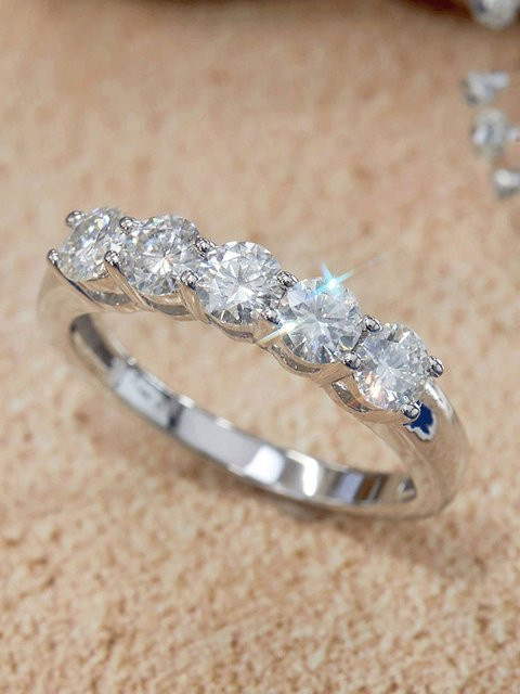 Ring 925 Silber, Zirkonia - Bild 1