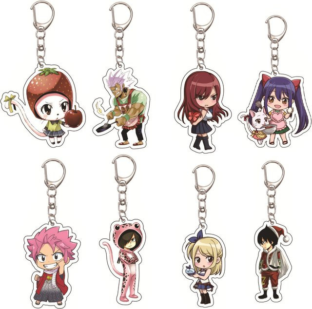 Bandai Schlüsselanhänger Anime Fairy Tail, Unisex - Bild 1