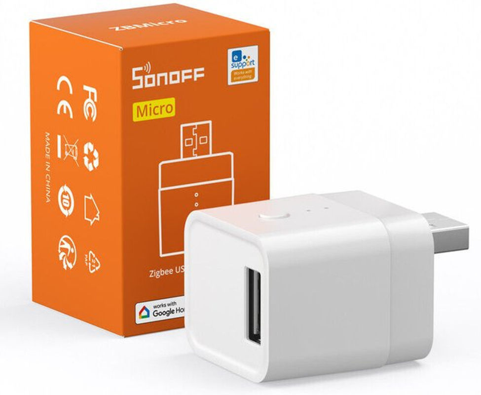 SONOFF ZBMicro Zigbee Micro USB Smart Adapter in Weiß zur Sprachsteuerung mit eWeLink, Alexa und Google Home - Bild 4