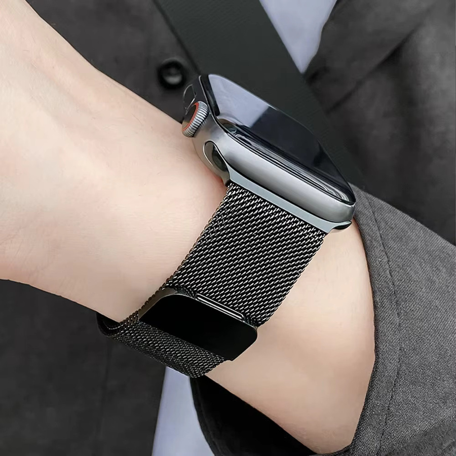 Milanese Loop Uhrenarmband Edelstahl, Unisex - Bild 4