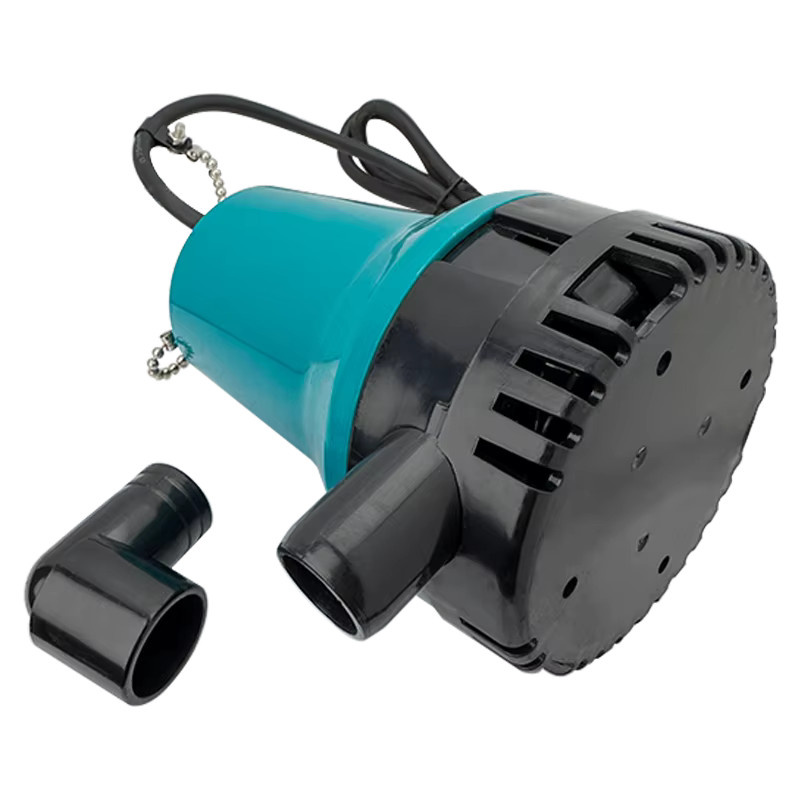 xmshxltd Solar Tauchpumpe für Outdoor und Aquarium, Elektrische DC 12/24V Tragbare Pumpe mit 4200L/H Förderleistung, 50W, Türkis - Bild 2