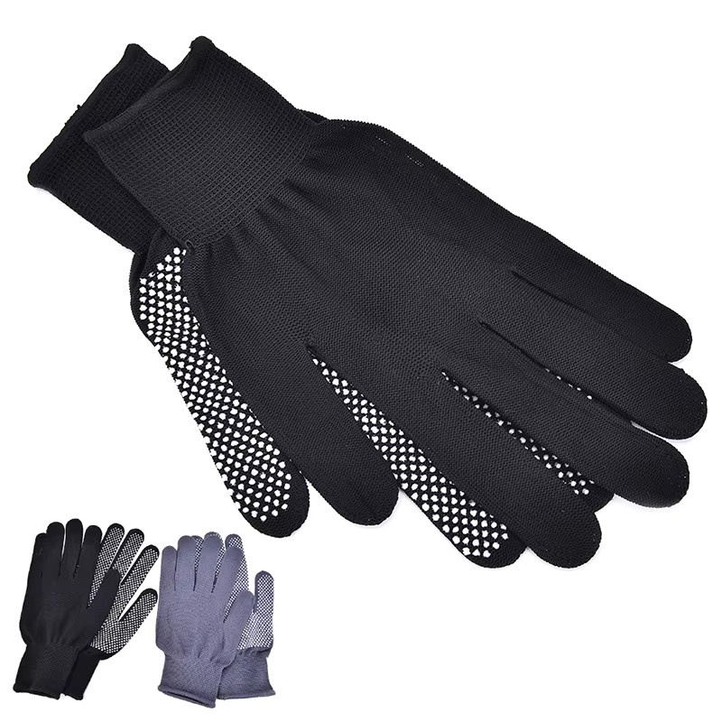Schwarze Perm-Handschuhe für lockiges Haar - Bild 3