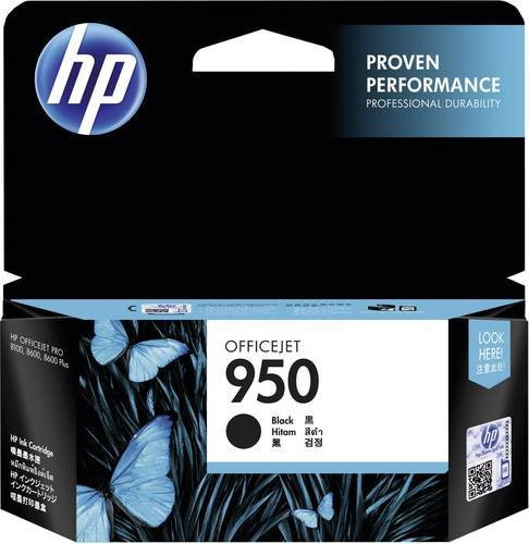 Original HP 950 Tintenpatrone Schwarz CN049AE für Inkjet-Drucker - Bild 1