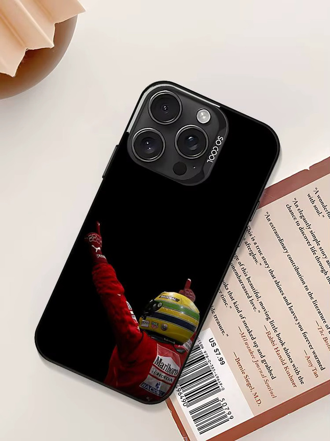 Handyhülle Ayrton Senna für Apple iPhone Modelle in Schwarz - Bild 7