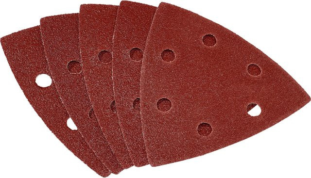 LUX-TOOLS Schleifauflage für Dreiecksschleifer Ø 96 mm K180 für Holz und Metall - Bild 1