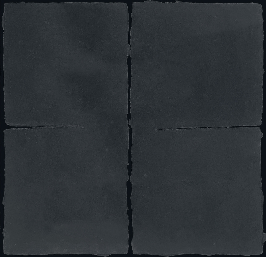 Élitis Tapete Nishino RM 1059 80 in Schwarz und Anthrazit mit abstraktem geometrischem Design - Bild 1