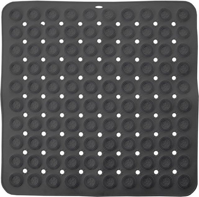 Rutschfeste Duschmatte von SuperMerchantEU, grau, B/B: 54 x 54 cm - Bild 1