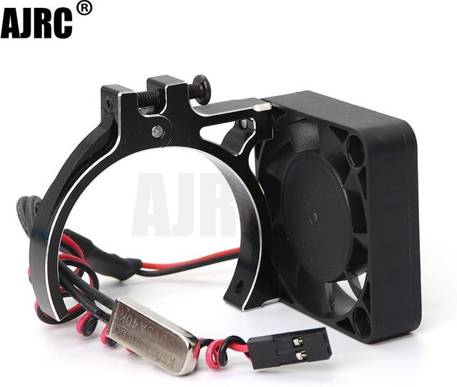 AJRC Motor Temperature Control Cooling Fan Motor Heatsink für RC Car Accessories - Bild 1
