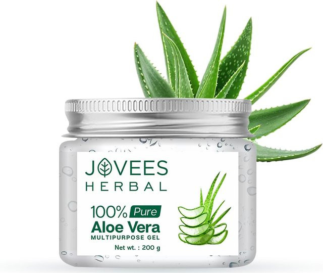 Jovees Herbal Aloe Vera Gel, 200g, für Gesicht und Haare - Bild 1