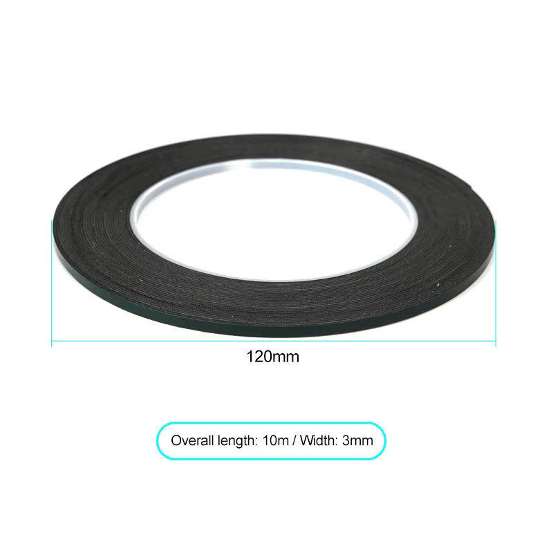 2 Stück Handy LCD Gebogenes Display Glas Gehäuse Abdeckung mit Doppelseitigem Klebeband für Samsung Xiaomi Huawei in Schwarz - Bild 5