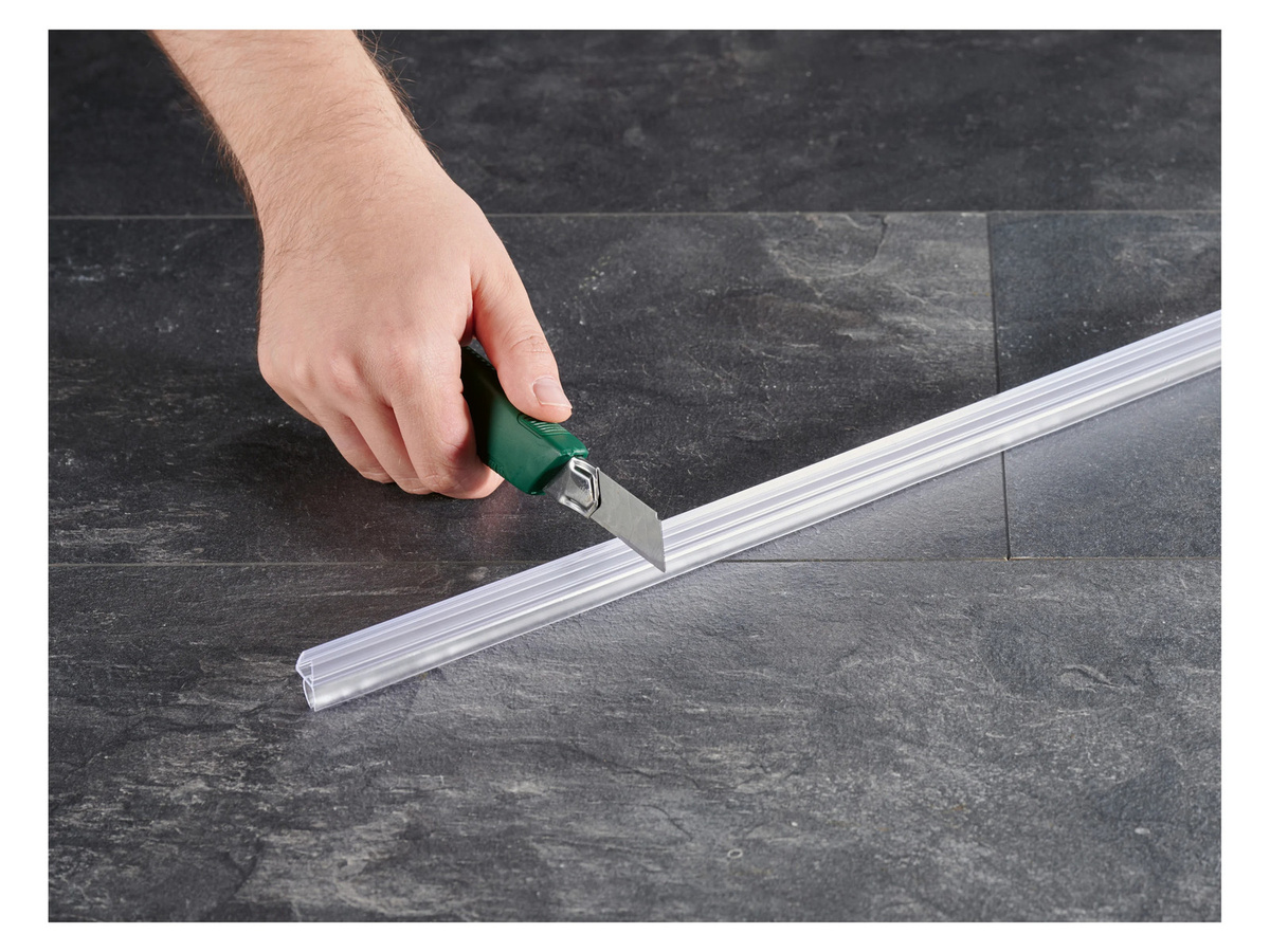 Parkside Duschtürdichtung für Glasstärken von 6 bis 8 mm, 2 Stück, transparent - Bild 2