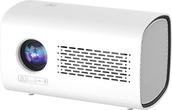 Mini Projektor Honor Heimkino mit WiFi6 Unterstützung, 720P HD LED Projektor, Weiß, bis zu 150 Zoll Display