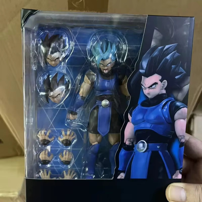 Bandai Dragon Ball Shallot Super Saiyan Blue Actionfigur, Sammlermodell - Bild 3