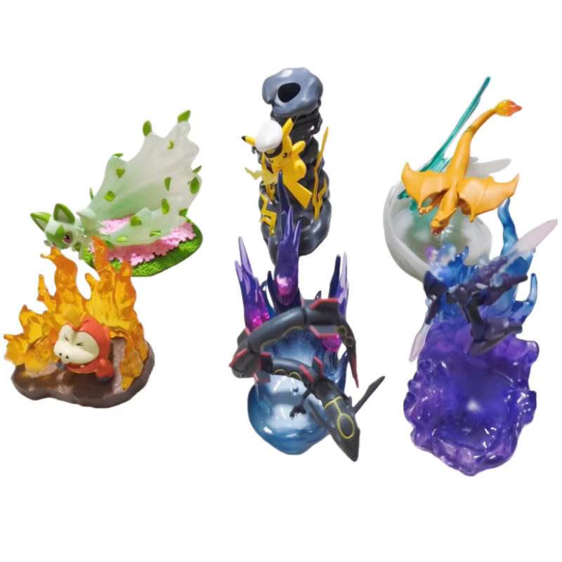 Pokémon re-ment Battle Desktop Ornament Collection, Modell Spielzeug, Set / Bundle - Bild 4
