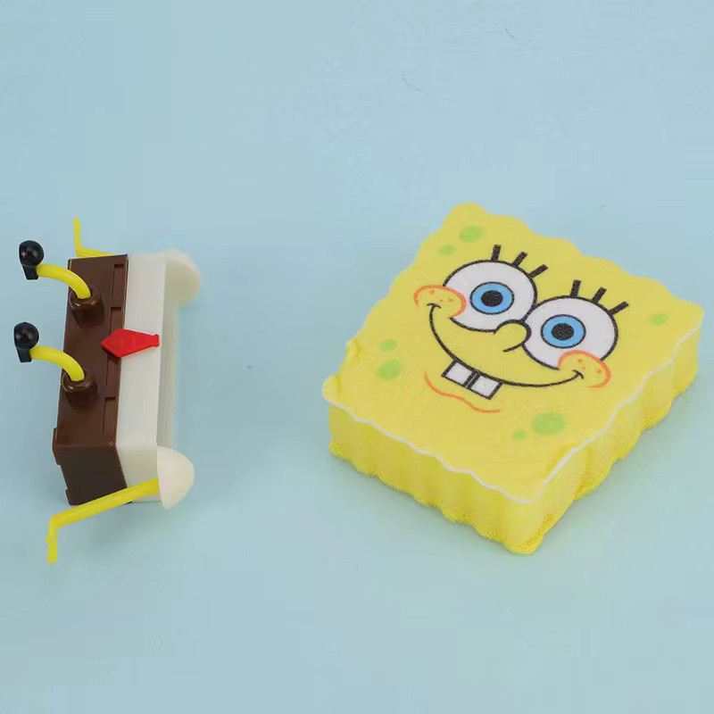 SpongeBob Abtropfgestell von Potdemiel aus Kunststoff für die Küchenspüle zur Wandmontage - Bild 2