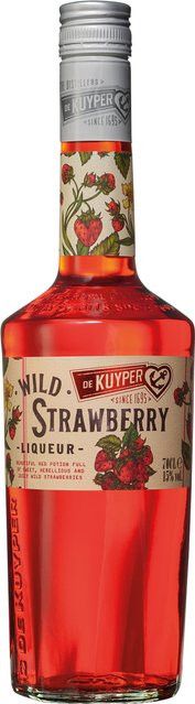 DeKuyper Wild Strawberry Likör, Niederlande, 15% Vol., 0,7 l - Bild 1