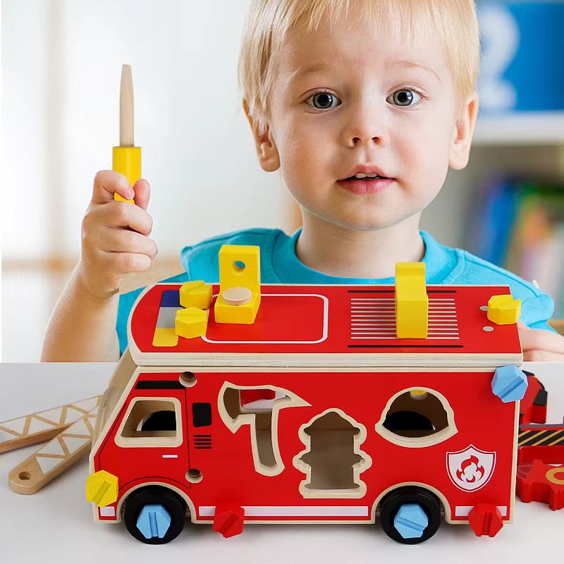 Tlewj Montessori Holzspielzeug Rollenspielwerkzeuge, Lernspielzeug - Bild 2