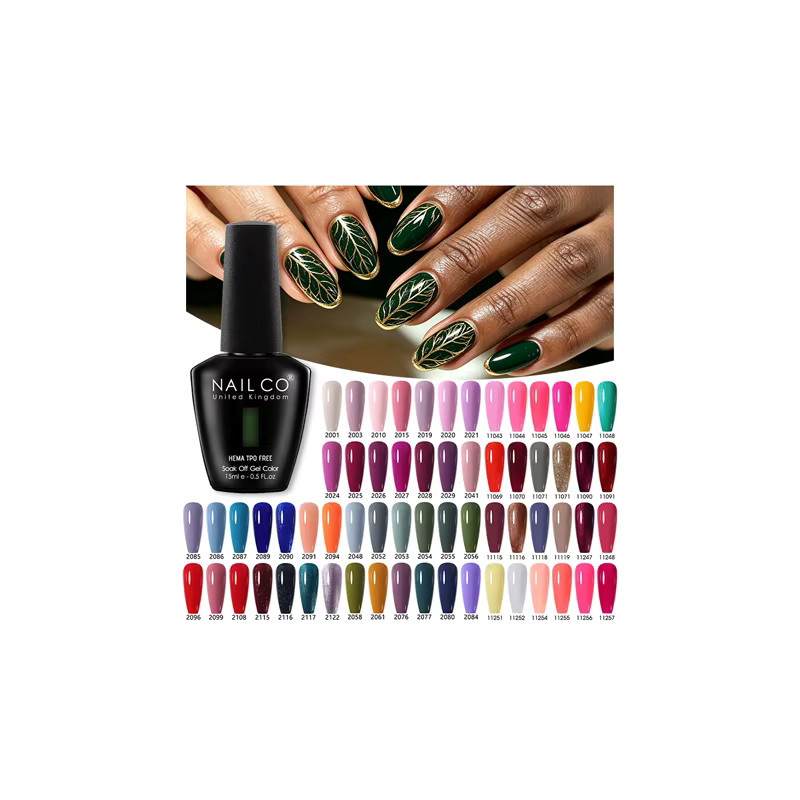 NAILCO Farbgel Nagellack Hybridlack, 15 ml, HEMA TPO frei - Bild 3