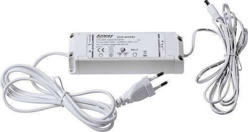 Heitronic LED Driver EVG mit Zugentlastung in Weiß - Bild 1
