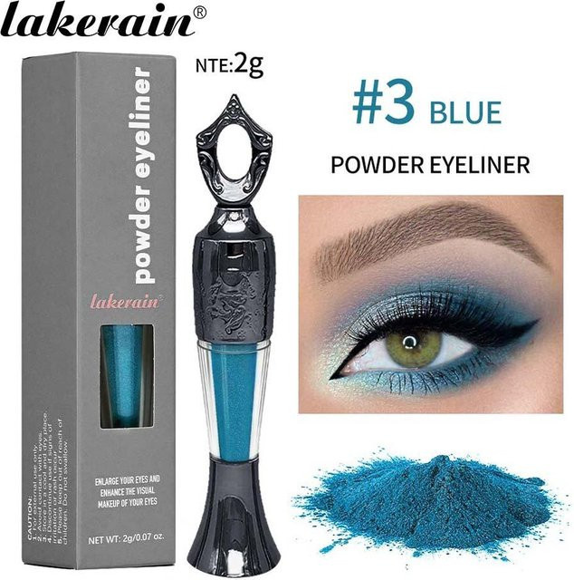 Puder Eyeliner, blau, Damen - Bild 1