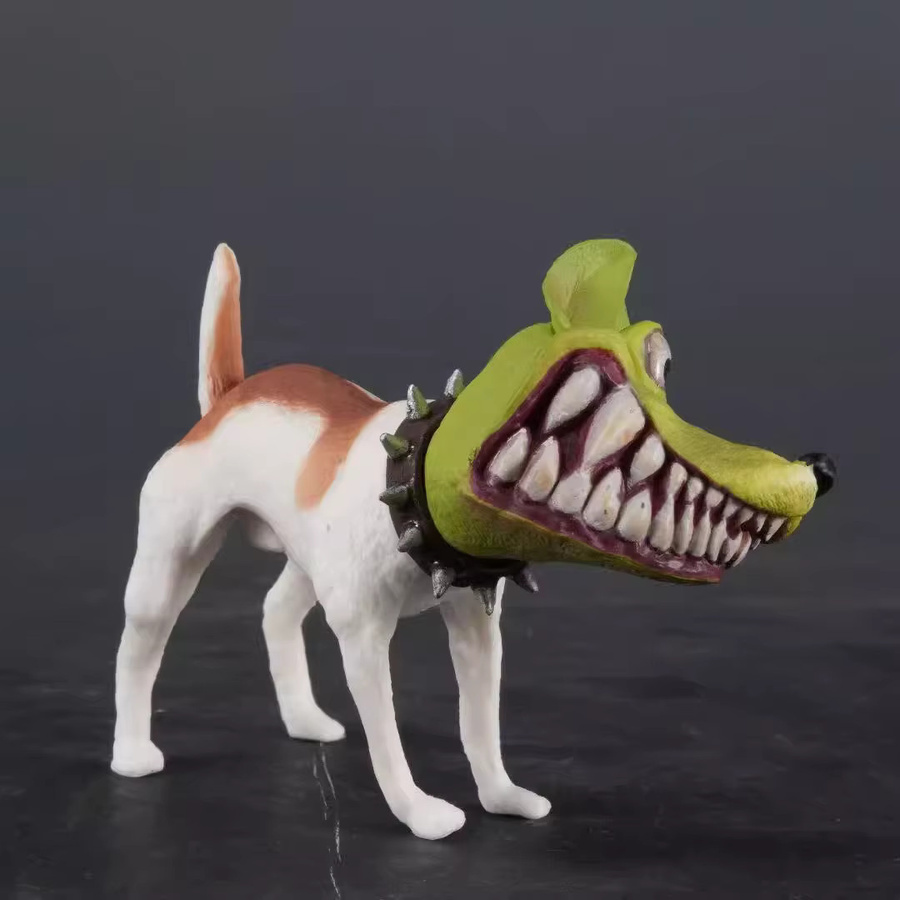 Hasbro Die Maske Hund Figur als Desktop Dekoration und Sammlerfigur, Multicolor, Höhe: 7 cm - Bild 4