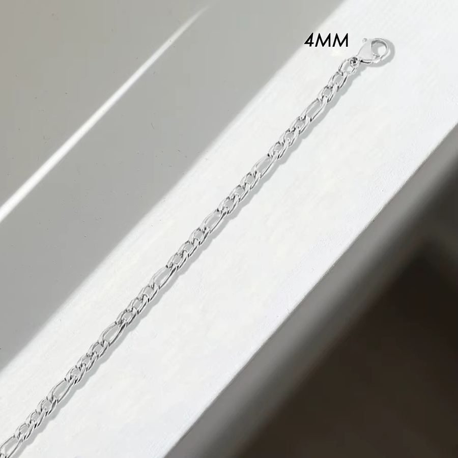 EMANCO Fußkette Edelstahl, Silber, Unisex - Bild 4