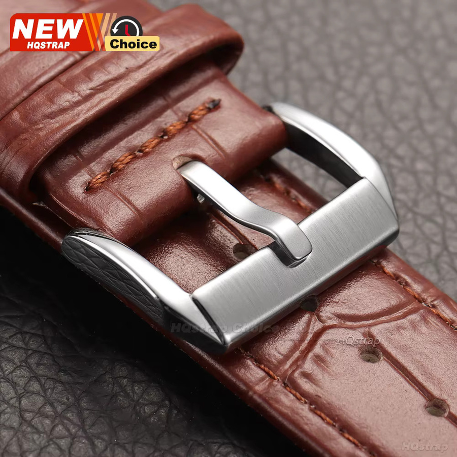 HQstrap Dornschließe Uhrenarmband, Edelstahl, Silber, Unisex - Bild 2