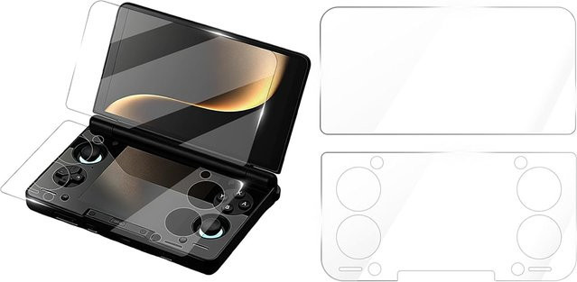 HD vollhydraulischer Hydrogelfilm Displayschutzfolie für AYN THOR in Transparent - Bild 1