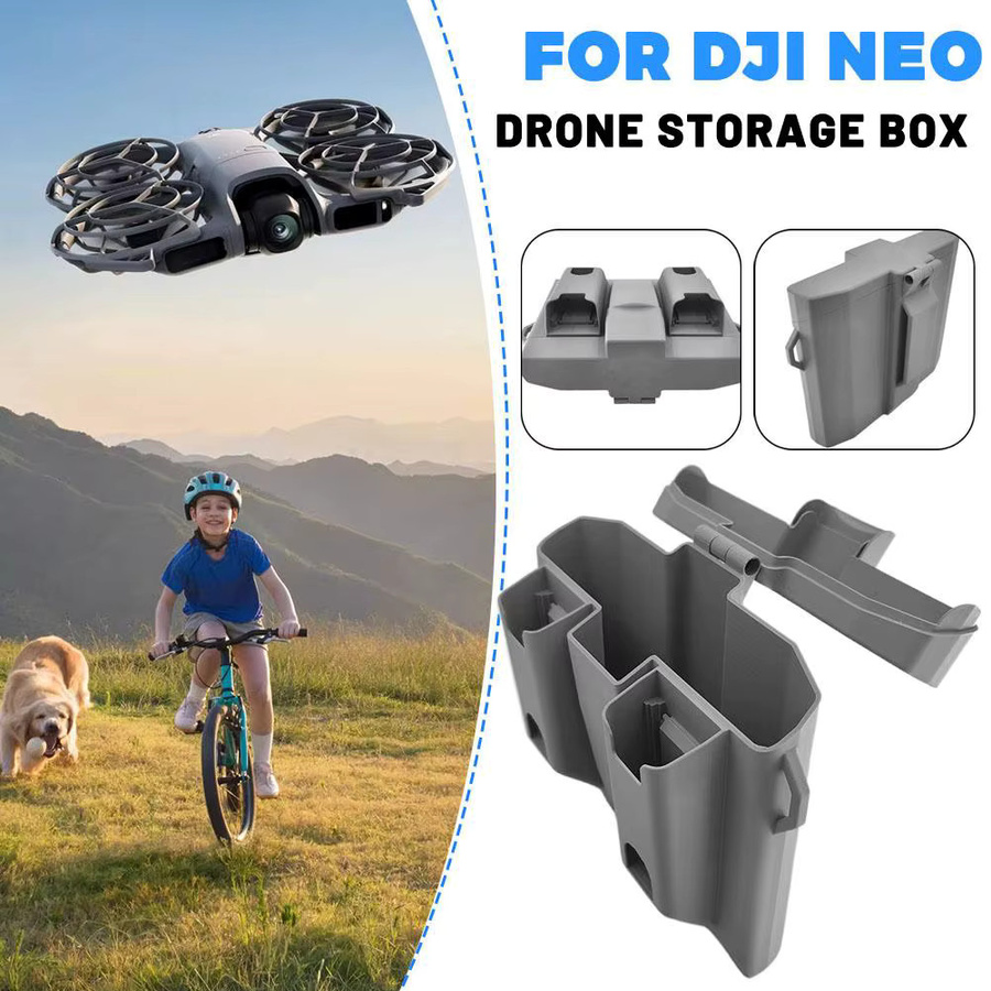 DJI Neo Schutzbox Grau – Wasserdichte und stoßfeste Reise-Lagerbox für deine Drohne - Bild 3