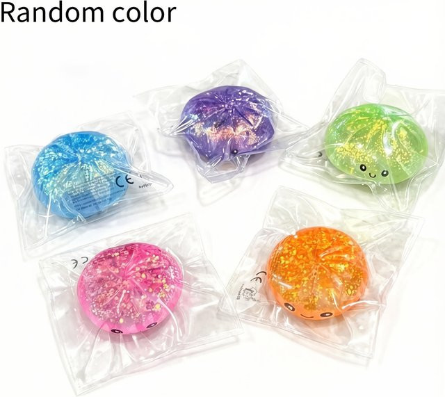 BC Pet Supplies Regenbogen-Knödel-Stressball, Sensorisches Fidget-Spielzeug - Bild 1