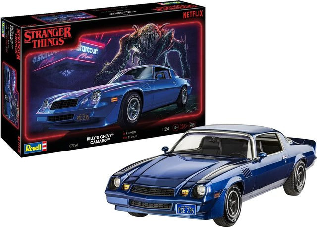 Revell Stranger Things Billy's Chevy Camaro Z/28, Automodell Bausatz, 1:24 - Bild 2