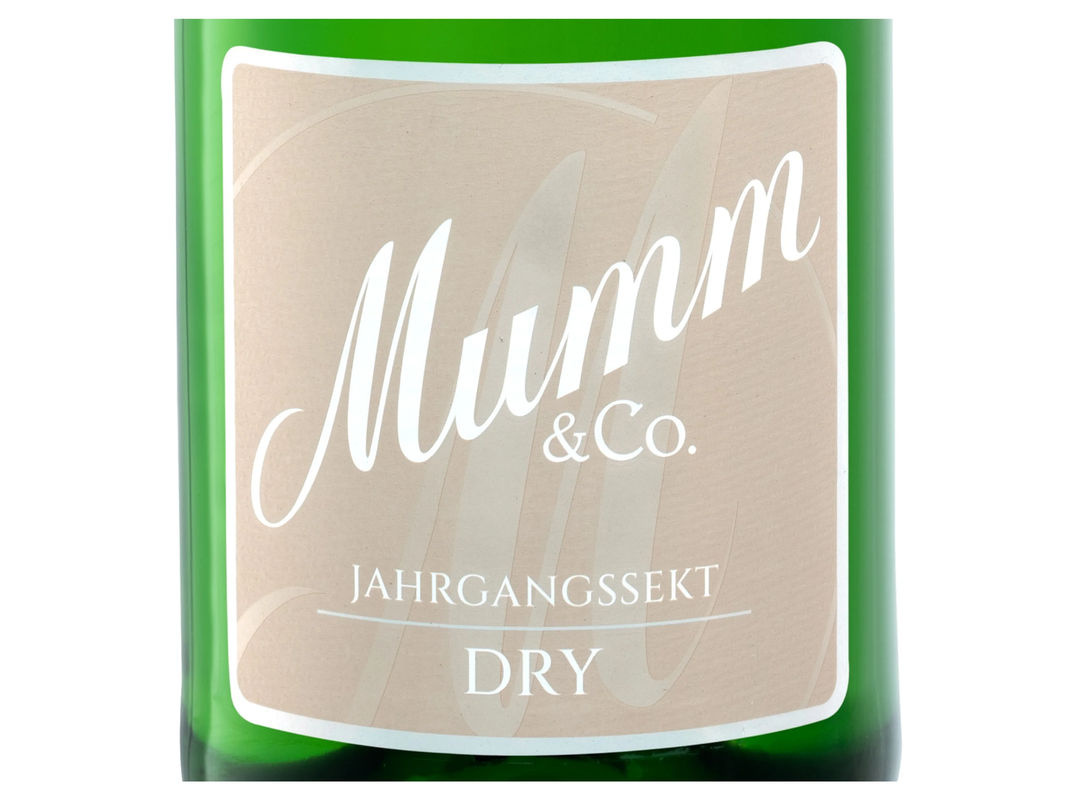 Mumm Jahrgangssekt trocken 2023, deutscher Schaumwein, 0,75 l - Bild 2