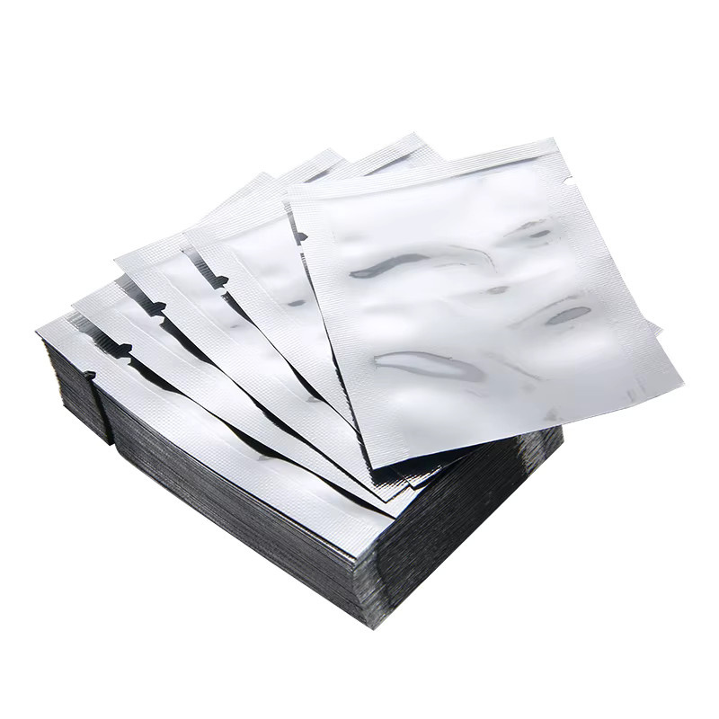 Silberne Aluminium-Vakuumierbeutel für Fleisch, Obst und Gemüse zum Dampfgaren, Breite: 5 cm bis 26 cm - Bild 3