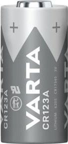Varta Lithium Cylindrical CR123A Fotobatterie 3V, 10 Stück, 1430 mAh, Silber - Bild 2