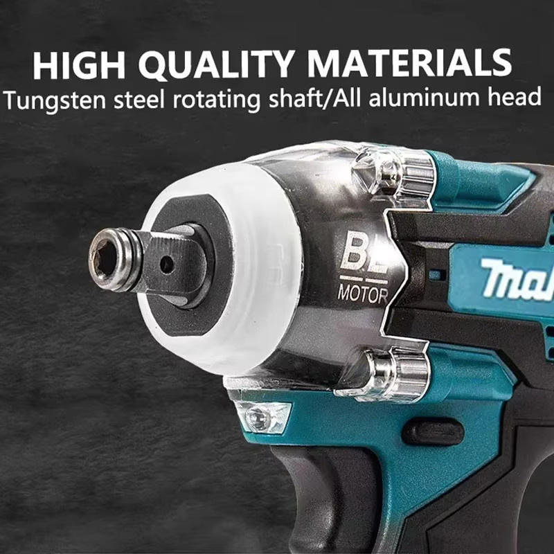 Makita Akku-Bohrschrauber TW004G 18 V bürstenlos Petrol 630 Nm - Bild 5