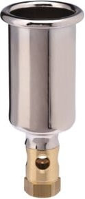 Rothenberger Anwärmbrennerkopf geschlossen in Silber, Durchmesser: 45 mm, Gewinde: M20x1 - Bild 1