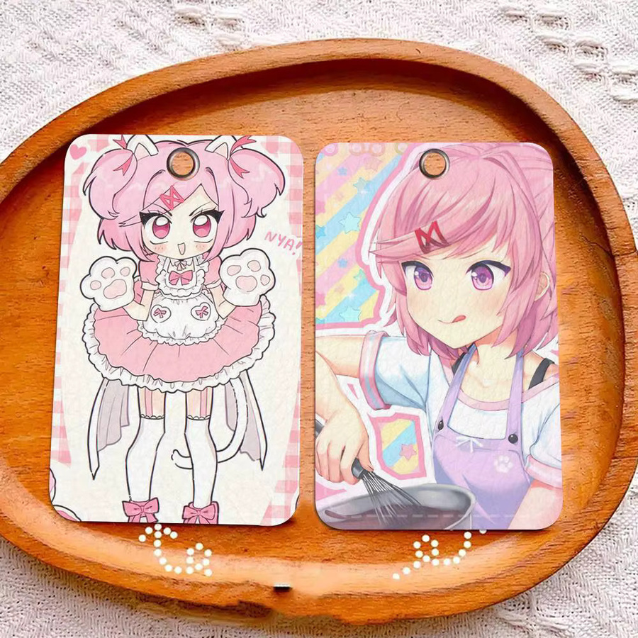 Mesuca Schlüsselanhänger Natsuki Anime, ID-Kartenhalter - Bild 2