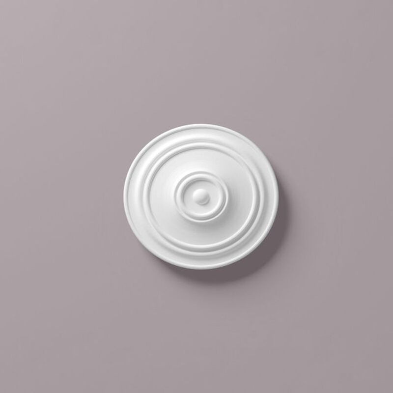 Nmc Rosette R15 Arstyl Noel Marquet Zierelement in Weiß, Durchmesser: 56 cm - Bild 1