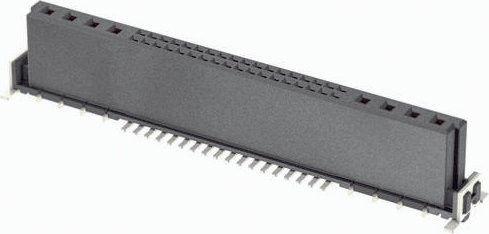 HARTING Federleiste 280St. aus Messing in Schwarz - Bild 1