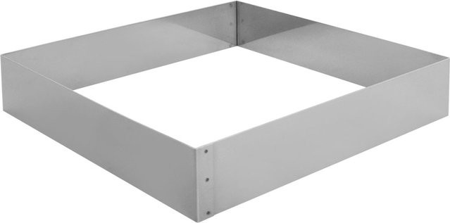 Schneider Schnitten- und Backrahmen quadratisch aus Edelstahl in Silber, B/T/H: 24 x 24 x 5 cm - Bild 1