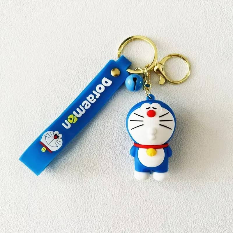 Bandai Doraemon Schlüsselanhänger, Puppe, Blau, Kunststoff - Bild 2