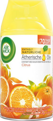 Air Wick Freshmatic Max Citrus Nachfüllung Dose, Gelb, 250 ml - Bild 1