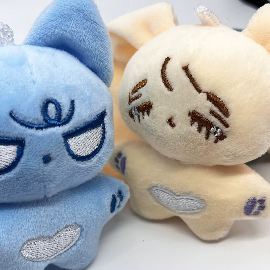 BOOCRE Anime Alien Ivan Till Luka Cosplay Schlüssel Kette Plüsch Puppe, Plüschtiere, Bunt / Mehrfarbig - Bild 3