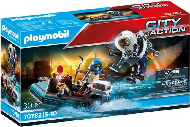 PLAYMOBIL Polizei-Jetpack: Festnahme des Kunsträubers ab 5 Jahren - Bild 1