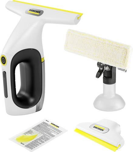 Kärcher Akku-Fenstersauger WV 2 Universal Precision Weiß mit 1 Akku - Bild 1
