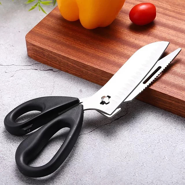 Multifunktionsschere aus Edelstahl mit abnehmbarem Design als Küchen- und Lebensmittelschere, 5 Zoll - Bild 1