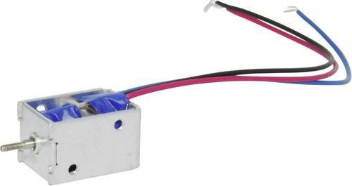 RED MAGNETICS Hubmagnet ITS-LX-1513-12VDC bidirektional 12 V/DC 24W in Silber - Bild 1