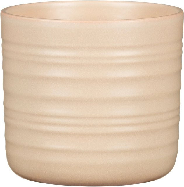 Scheurich Übertopf 850 Keramik Beige B: 14,2 cm, H: 12,8 cm - Bild 1
